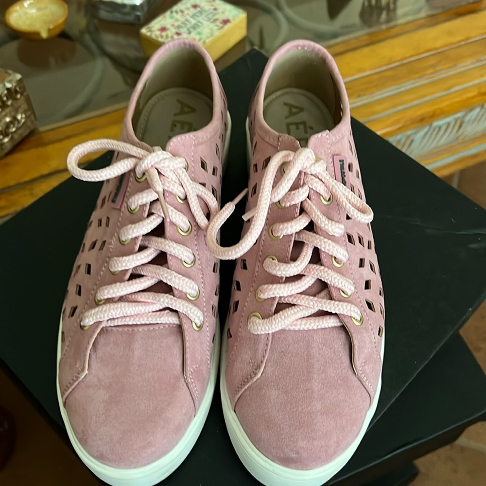 Aeropostale Suede Mauve Women’s Sneakers